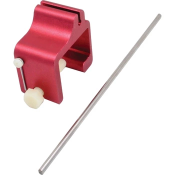 Przyrząd do wyrównywania łańcucha w motocyklach