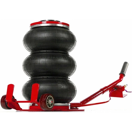 Podnośnik pneumatyczny bałwanek 3.5 Tony + guma