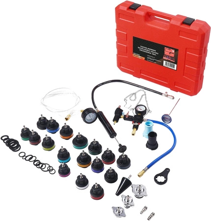 Miernik szczelności układu chłodzenia tester klimatyzacji zestaw, 27el.