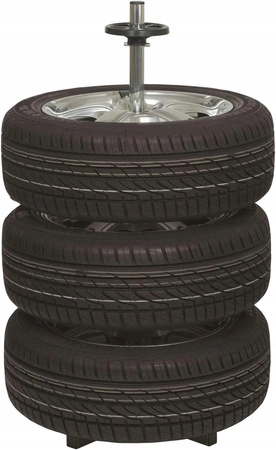 STOJAK WIESZAK NA 4 KOŁA OPONY FELGI SAMOCHODOWE UNIWERSALNY