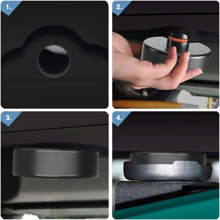 Podkładki gumowe pod podnośnik Tesla 3/Y/X/S, 4szt.