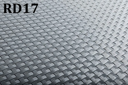 Donica ogrodowa technorattanowa 98x25x34cm RD17 - Jasnoszary