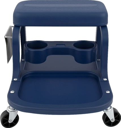 Taboret warsztatowy siedzisko leżanka z uchwytem na narzędzia