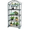 Mini szklarnia ogrodowa balkonowa pionowa foliak 4 półki, 160x70x50 cm
