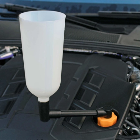 Lejek do oleju z adapterami zestaw, 8el.