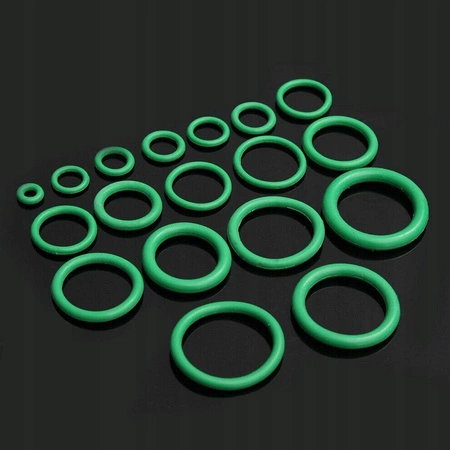 ZESTAW ORINGÓW O-RINGI USZCZELKI KLIMATYZACJI 420el GUMOWE OLEJOODPORNE