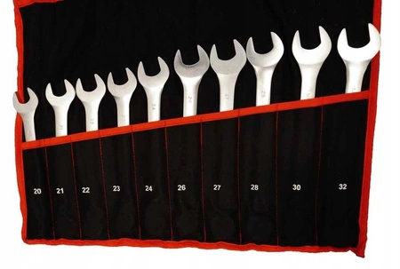 KLUCZE PŁASKO OCZKOWE GIĘTE TORX ZESTAW 6-32 47el