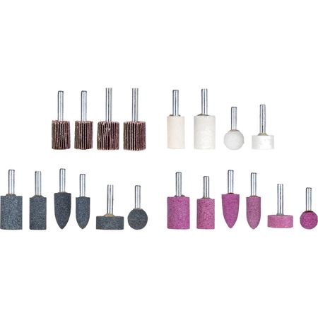 Szlifierka trzpieniowa prosta z regulacją 6mm 700W + akcesoria