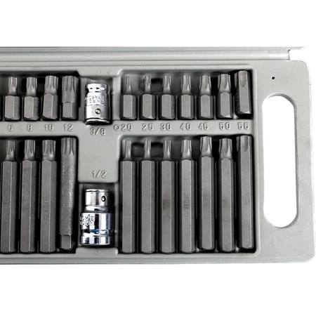 Bity do śrub specjalnych imbus torx hex spline zestaw, 40el.