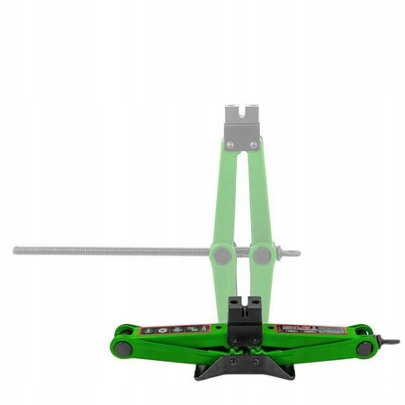 PODNOŚNIK SAMOCHODOWY LEWAREK TRAPEZOWY 2T GUMA + KLUCZ GRZECHOTKA WOREK