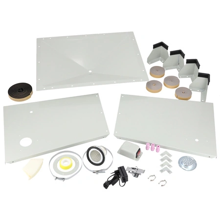 Piaskarka kabinowa 90l + akcesoria