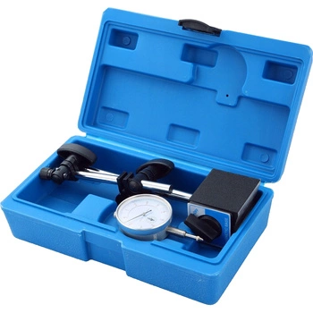 Statyw magnetyczny z czujnikiem zegarowym 0-10mm zestaw