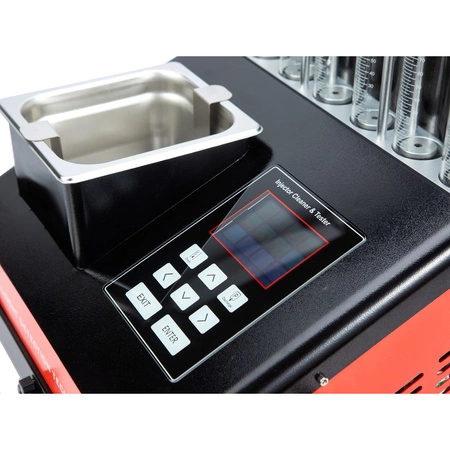 Tester wtryskiwaczy paliwa z myjką ultradźwiękową