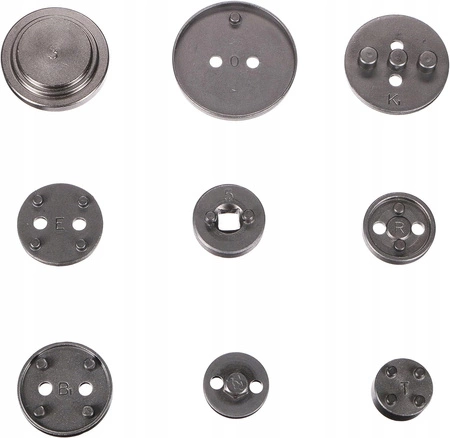 Zestaw do wyciskania tłoczków hamulcowych 50cz.