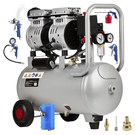 Kompresor bezolejowy sprężarka 24l