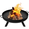 Palenisko ogrodowe stalowe 58cm okrągłe - na grill i ognisko