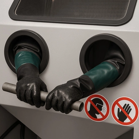 Rękawice do piaskarki 60cm SB220/SBC350/SBC420