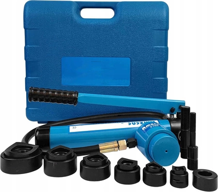 HYDRAULICZNY WYCINAK DO OTWORÓW BLACH PRASKA OTWORNICA 22-60mm SIŁOWNIK 10T