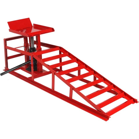 Rampa najazdowa z podnośnikiem 2t