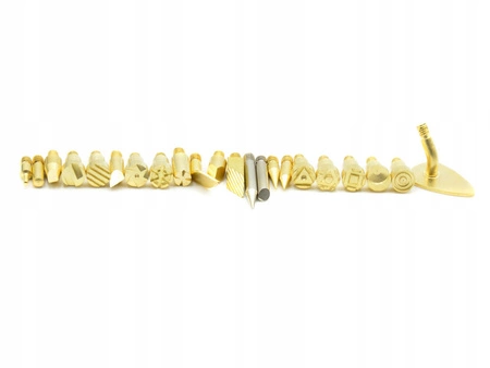 Wypalarka do skóry i drewna 60W zestaw 25 elementów