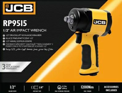 Klucz pneumatyczny 1/2", JCB