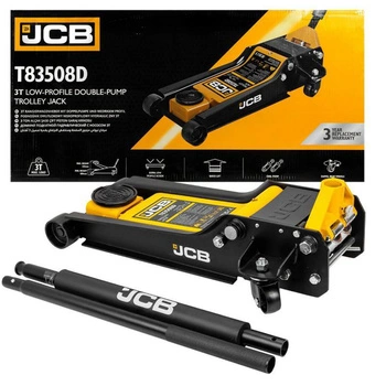 Podnośnik samochodowy hydrauliczny niskoprofilowy 3t, JCB