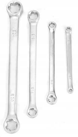 Klucze oczkowe-torx zestaw 4 sztuk E6-E24