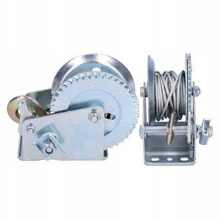 WYCIĄGARKA LINOWA RĘCZNA NA KORBĘ 450KG