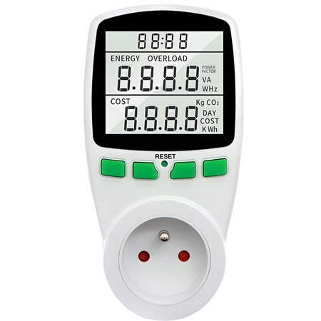 LICZNIK ENERGII MIERNIK POBORU PRĄDU WATOMIERZ