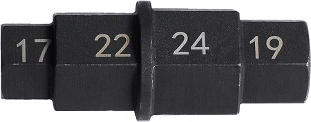 Nasadka klucz osi przedniego koła motoru 3/8