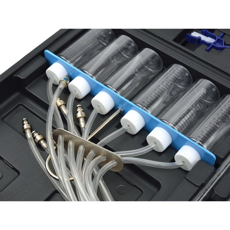 Tester do wtryskiwaczy Common Rail + menzurki + złączki zestaw