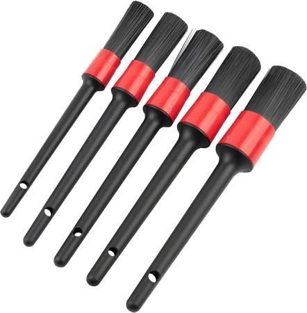 Pędzle do detailingu i czyszczenia samochodu, zestaw 5szt.