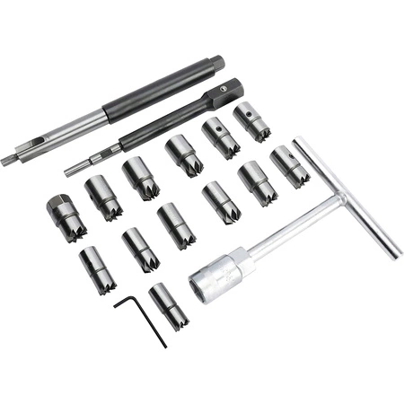 Frezy do gniazd wtryskiwaczy, 17el.