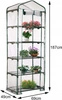 Mini szklarnia ogrodowa 5 półek, 195x70x50cm