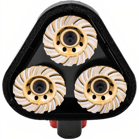 Szlifierka polerka do posadzek betonu 3500W + 12 tarcz 230mm zestaw