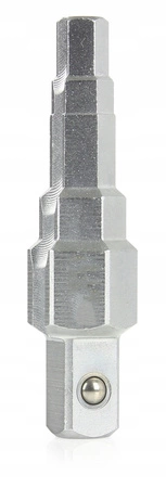 Klucz stopniowy z grzechotką do śrubunków sztorcowy