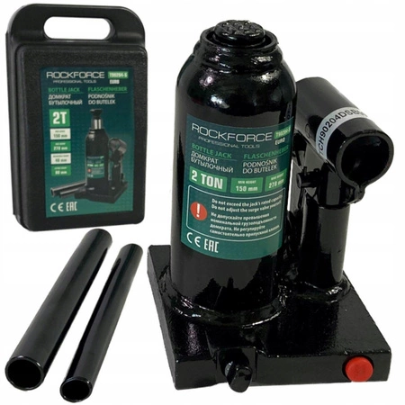 Podnośnik samochodowy hydrauliczny lewarek słupkowy w walizce 2T