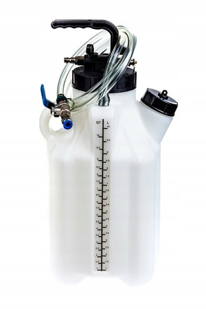 Pompa do wymiany oleju w skrzyniach automatycznych z adapterami