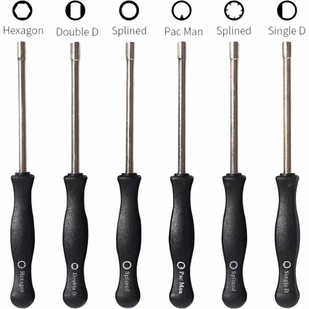 Klucze wkrętaki do regulacji gaźników 8szt + szczotki do dysz 12szt zestaw w etui