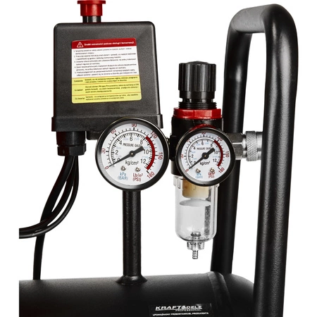 Kompresor samochodowy bezolejowy 24l 230V