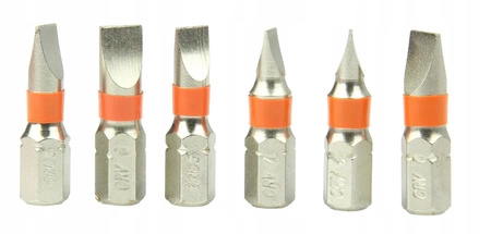 Zestaw do wkrętarki: końcówki, bity, imbus, torx 56 elementy