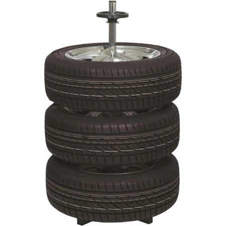 Stojak na opony i felgi – uniwersalny wieszak na 4 koła