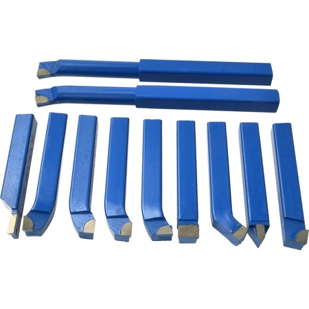 Noże tokarskie 16x16mm zestaw, 11el.