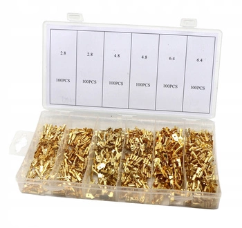 Konektory elektryczne nieizolowane 600 sztuk