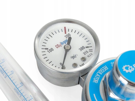 Reduktor z 2 rotametrami ARGON MIX AR/CO2 CO2 MIG TIG MAG