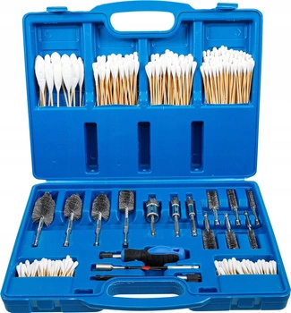 SZCZOTKI DO CZYSZCZENIA GNIAZD ŚWIEC WTRYSKIWACZY 429el. ZESTAW