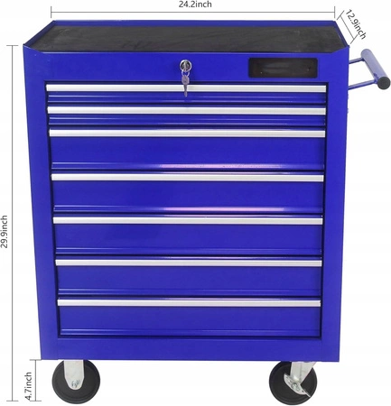 Szafka narzędziowa 7 szuflad bez wyposażenia