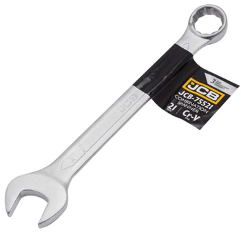 Klucz płasko-oczkowy 21mm, JCB