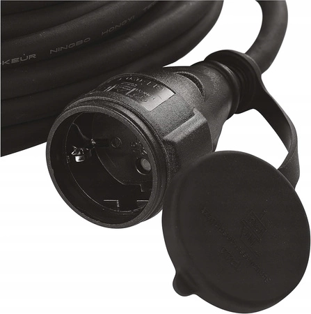 PRZEDŁUŻACZ OGRODOWY DO LAMPEK KOSIARKI BUDOWLANY 10m 3 x 2,5mm Zewnętrzny