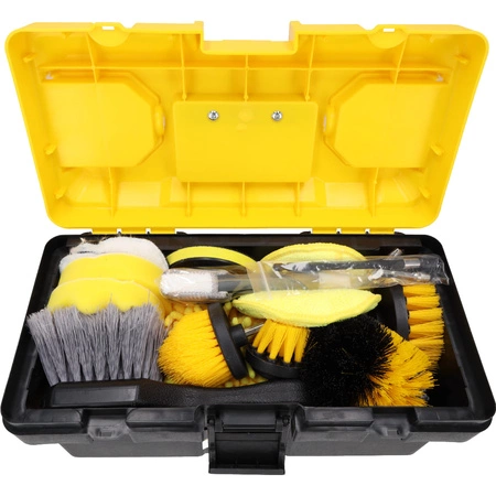 Zestaw detailingowy do czyszczenia samochodu, 27 elementów